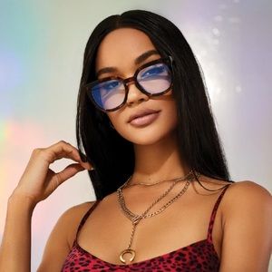 Like New Noosa BLUE LIGHT QUAY GLASSES TORTOISE